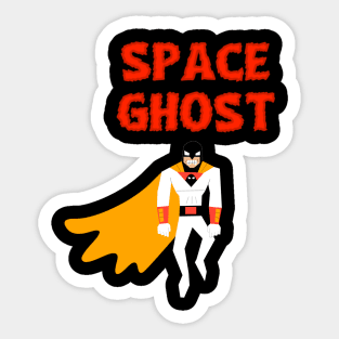 Space Ghost Samurai jack style design Sticker